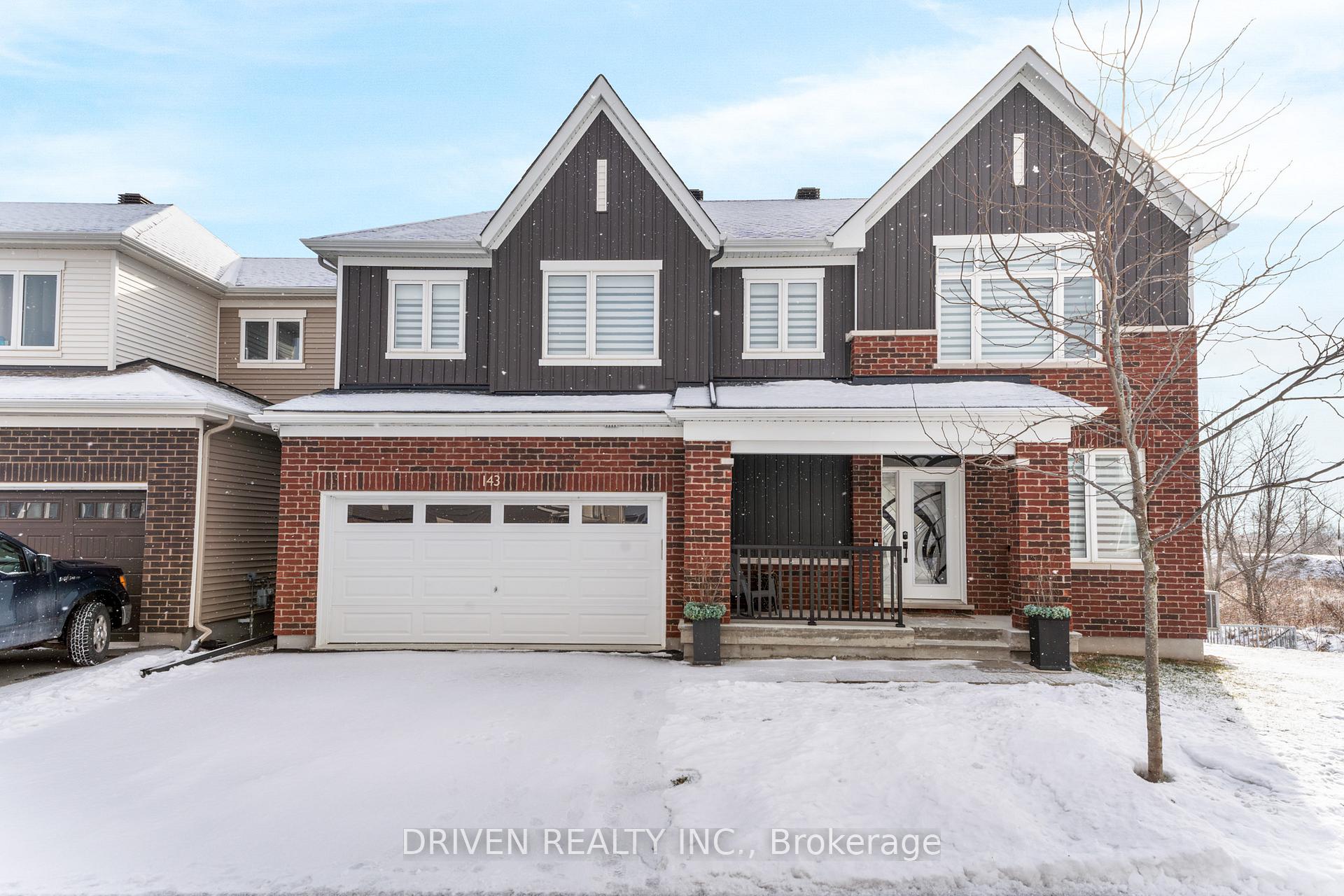 Photo 1 of 143 Point Prim Crescent, Ottawa, Barrhaven - Heritage Park — HOMEH