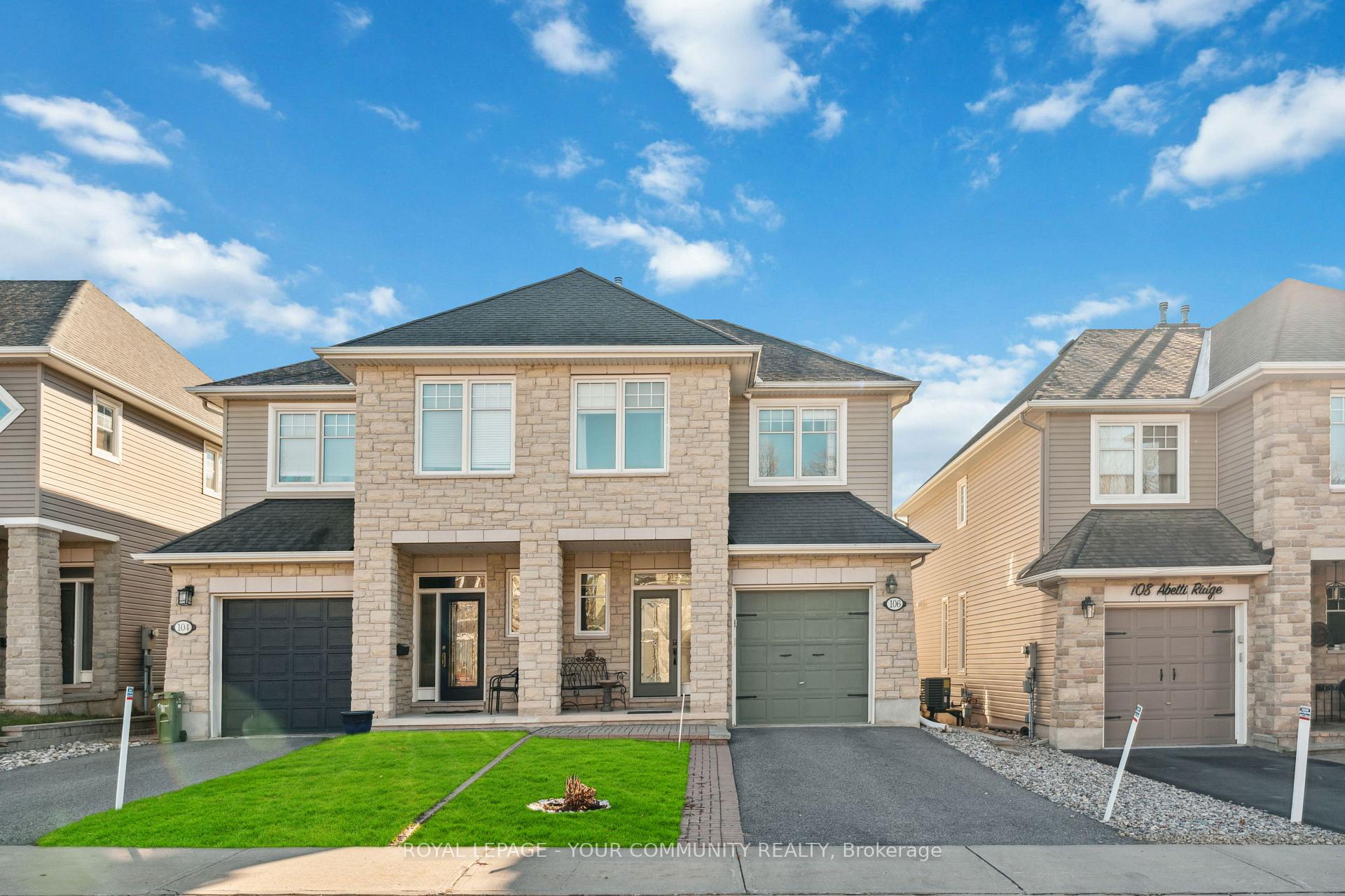 Photo 2 of 106 Abetti Ridge, Ottawa, Barrhaven - Stonebridge — HOMEH