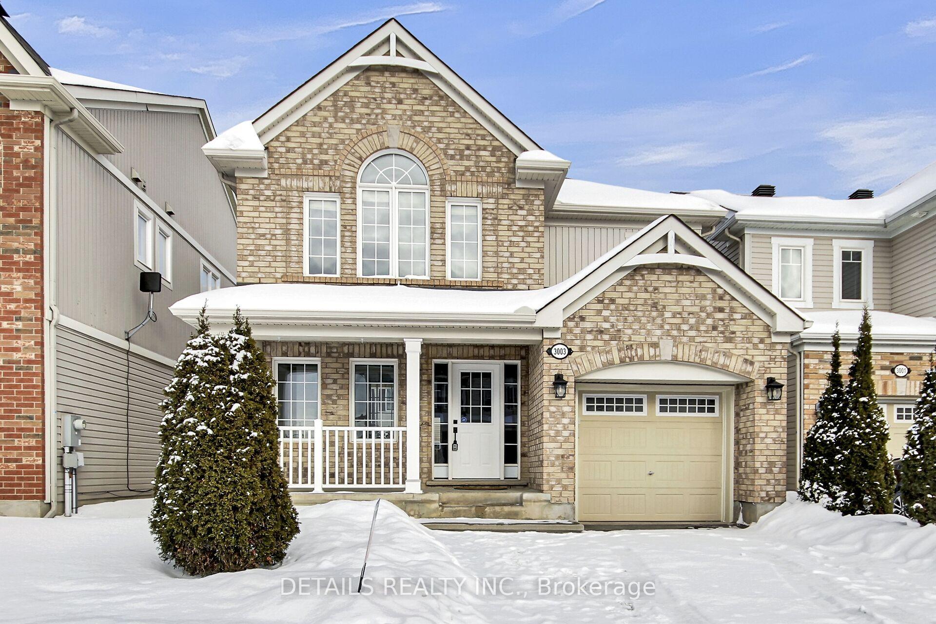 Photo 1 of 3003 Freshwater Way, Ottawa, Barrhaven - Half Moon Bay — HOMEH