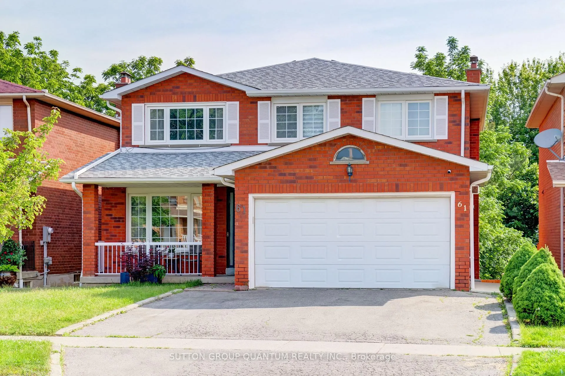 Front of 61 Sunforest Drive