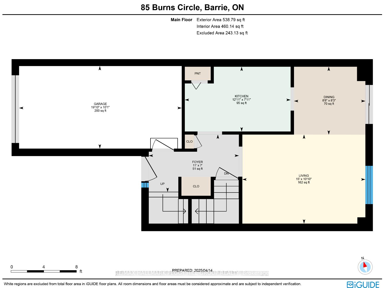 Photo 12 of 85 Burns Circle, Barrie, Letitia Heights — HOMEH
