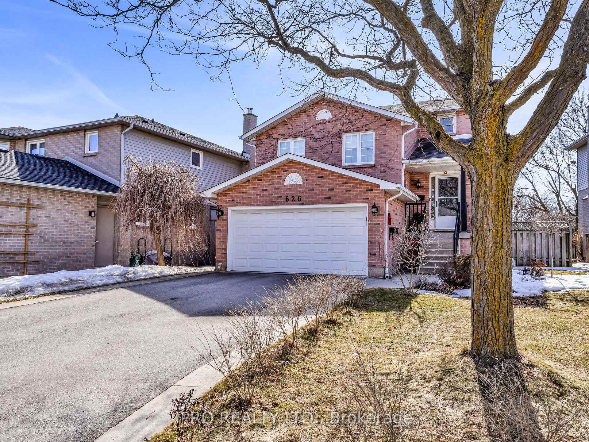 Front of 626 Deerhurst Drive