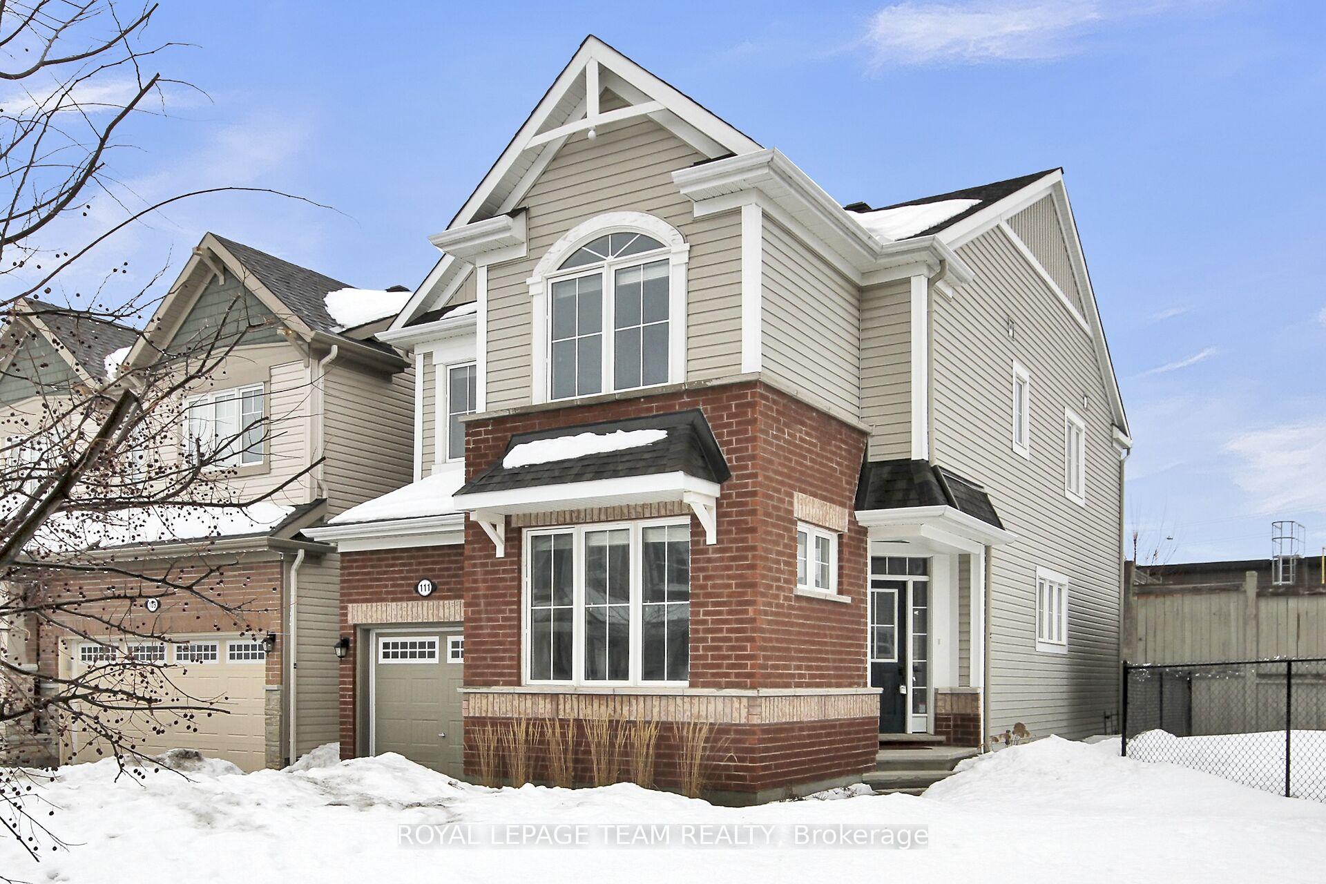 Photo 1 of 111 Damselfly Way, Ottawa, Barrhaven - Half Moon Bay — HOMEH