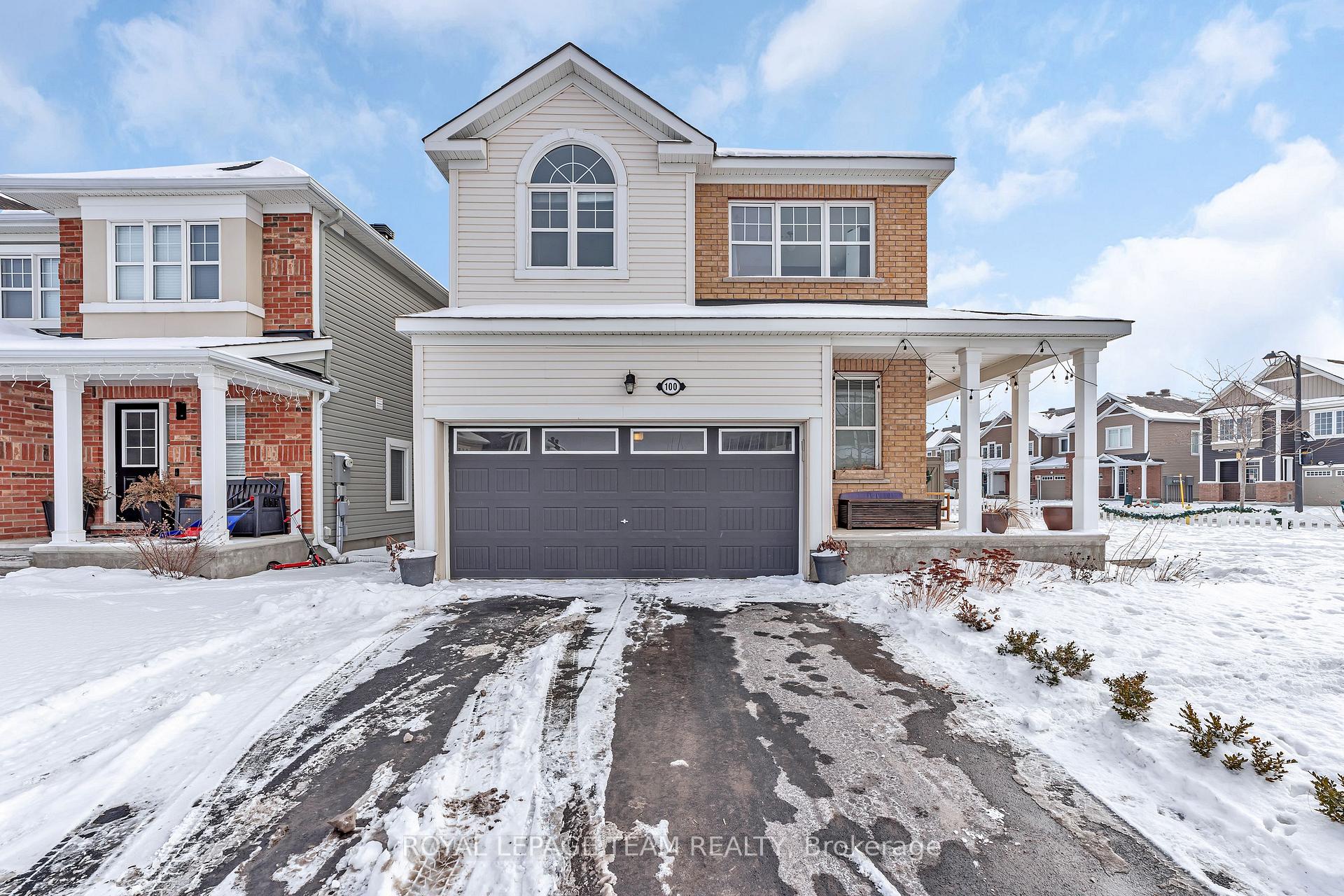 Photo 2 of 100 Burbot Street, Ottawa, Barrhaven - Half Moon Bay — HOMEH