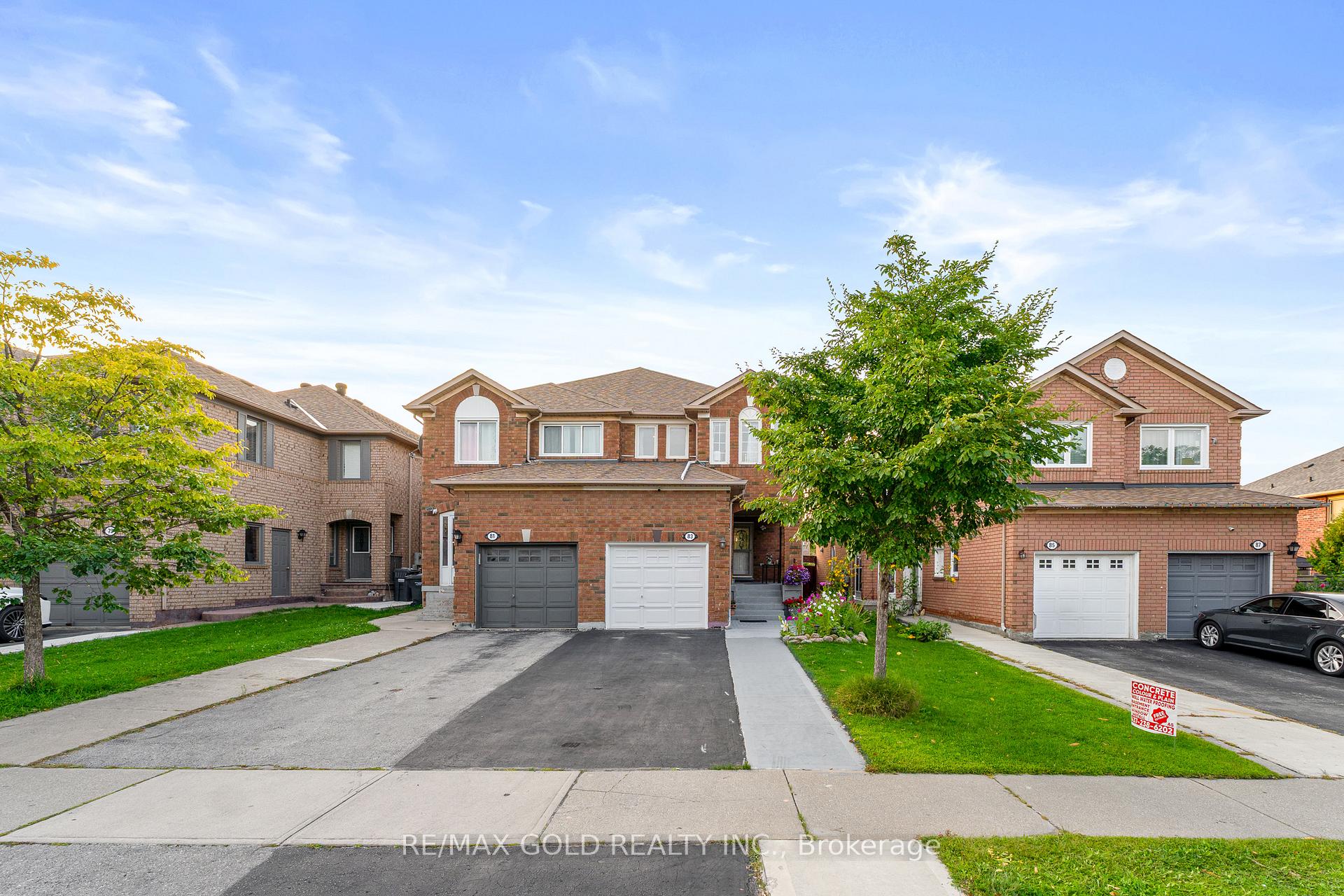 Photo 1 of 83 Mount Ranier Crescent, Brampton, Sandringham-Wellington — HOMEH