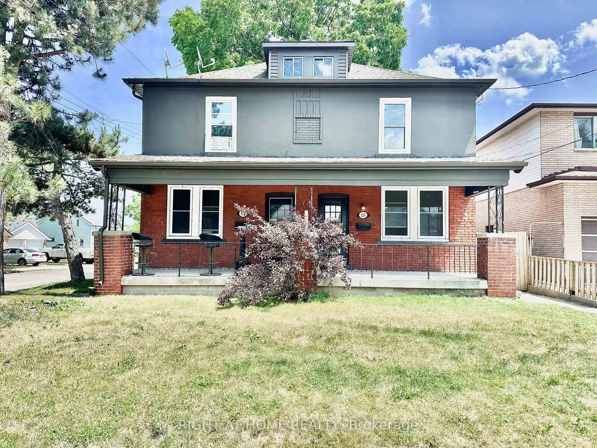 Front of 215 Rosewood Road