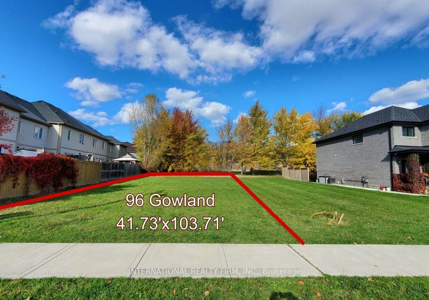 Front of 96 Gowland Drive