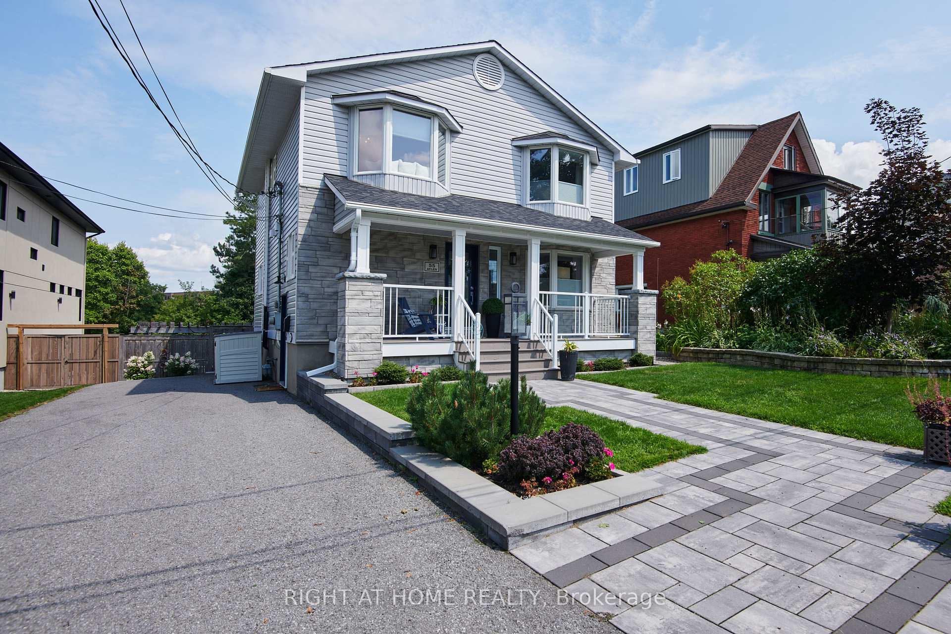 Front of 55 Aylen Avenue