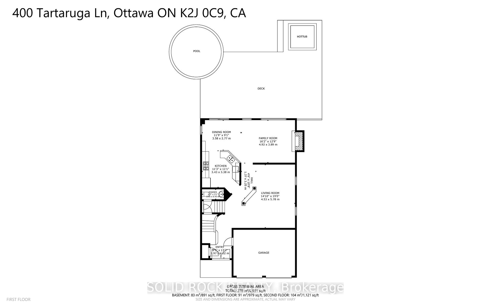 Photo 33 of 400 Tartaruga Lane, Ottawa, Barrhaven - Cedargrove/Fraserdale — HOMEH