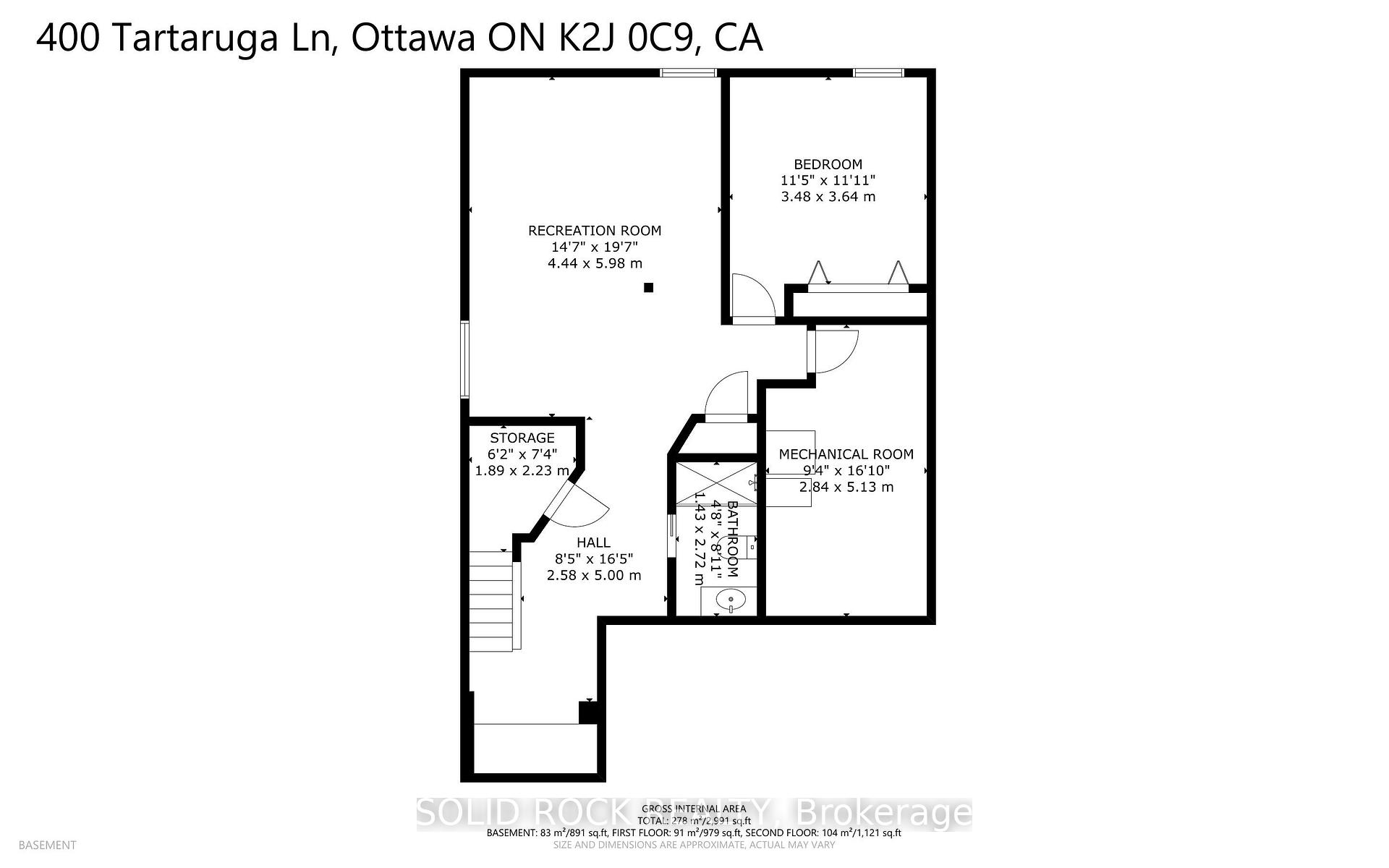 Photo 34 of 400 Tartaruga Lane, Ottawa, Barrhaven - Cedargrove/Fraserdale — HOMEH