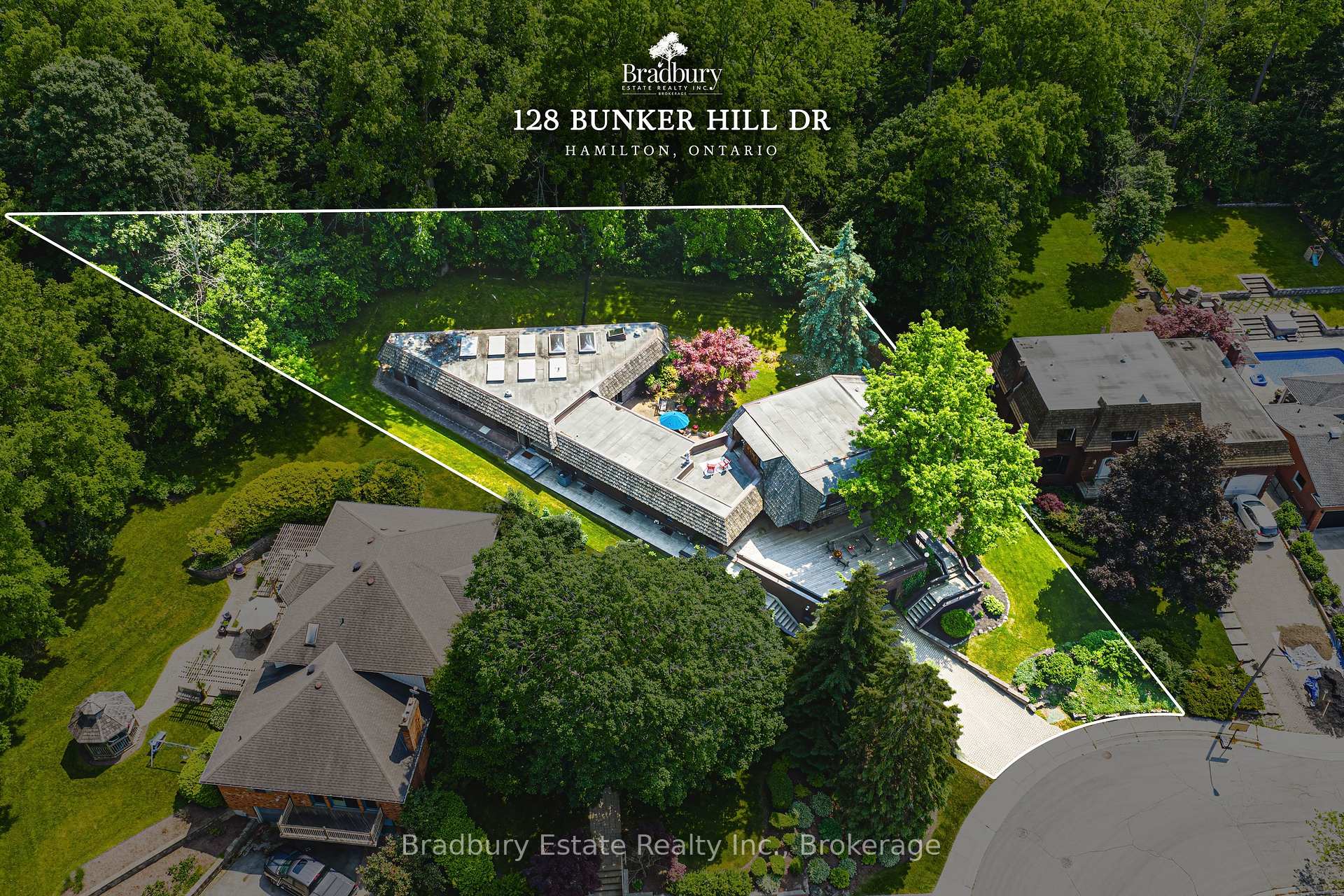 Front of 128 Bunker Hill Drive