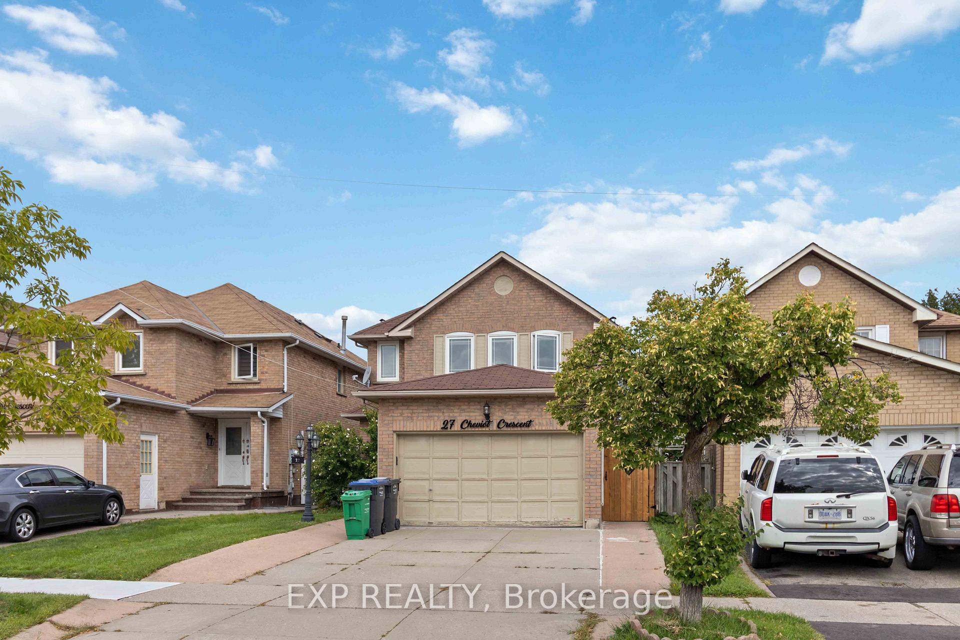 Photo 1 of 27 Cheviot Crescent, Brampton, Heart Lake East — HOMEH