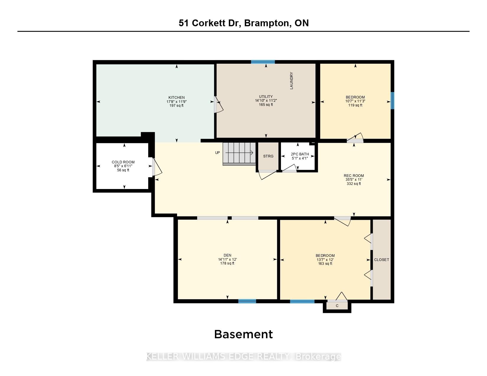 Photo 50 of 51 Corkett Drive, Brampton, Northwood Park — HOMEH