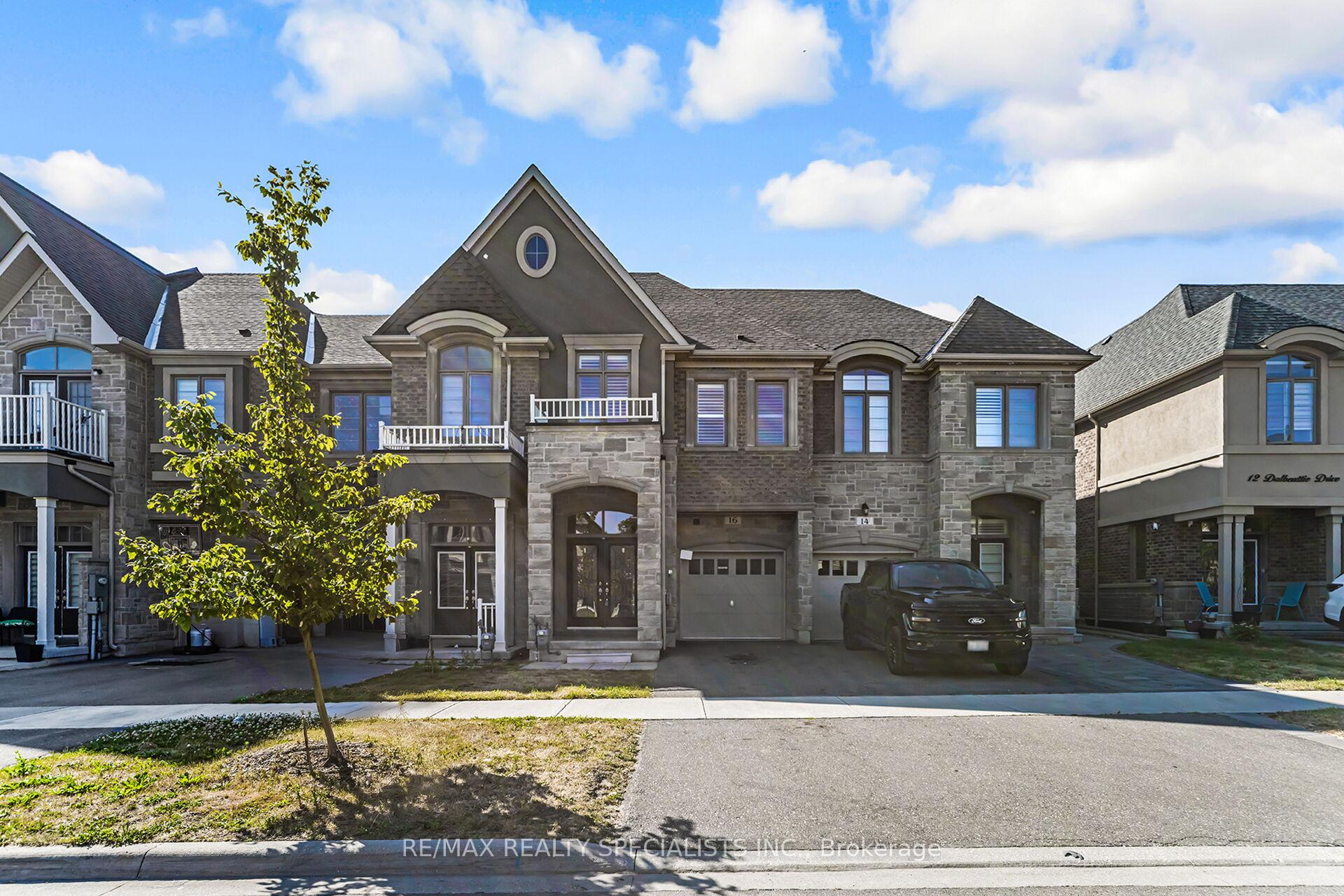 Photo 1 of 16 Dalbeattie Drive, Brampton, Bram West — HOMEH