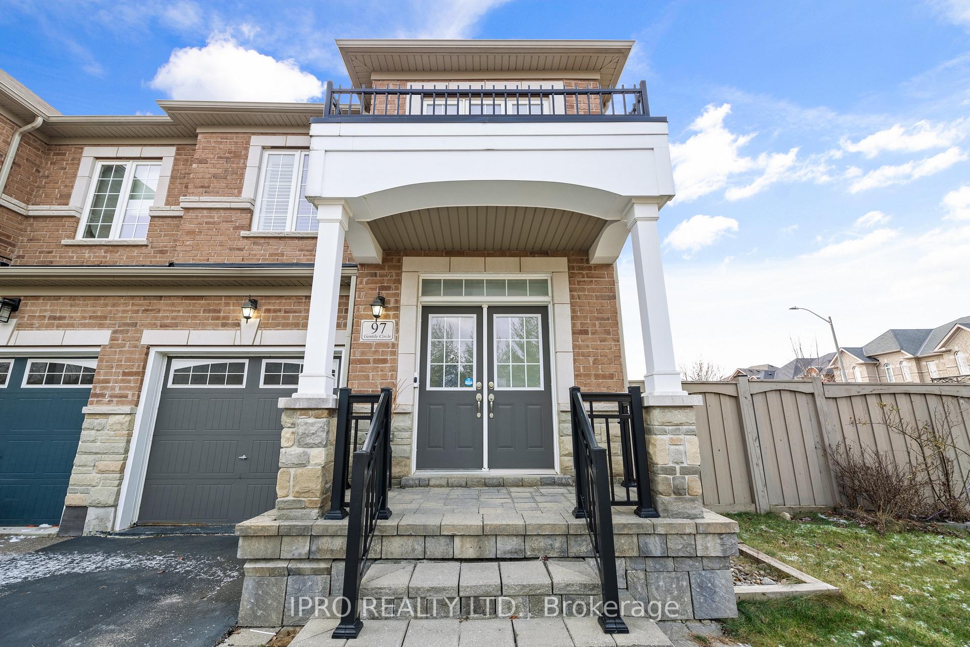 Photo 1 of 97 Gentile Circle, Vaughan, Elder Mills — HOMEH