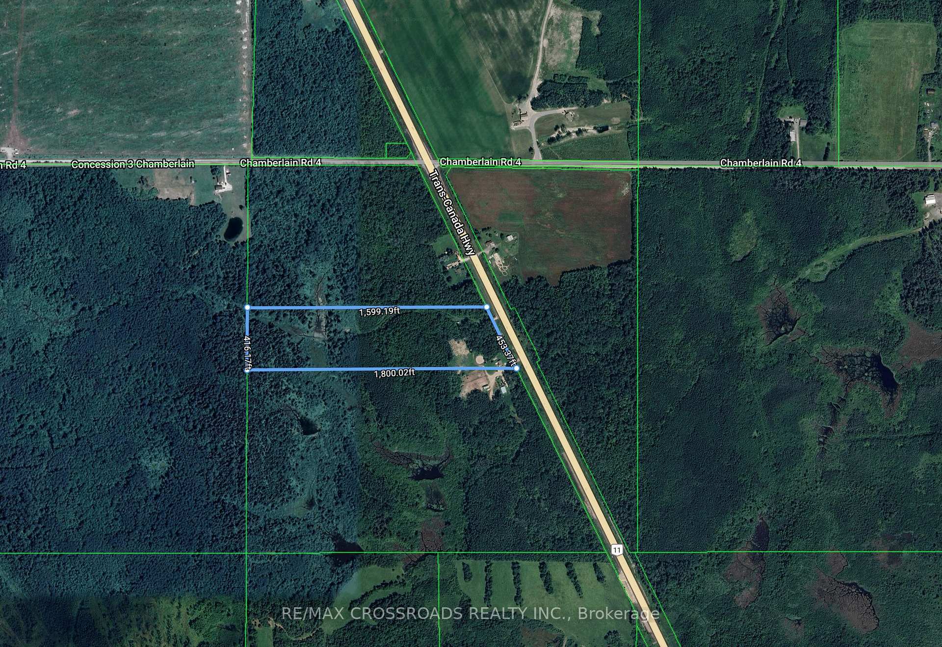 Front of 335506 Highway 11