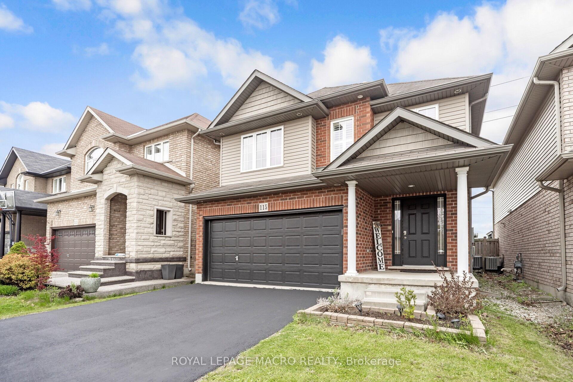 Front of 115 Pelech Crescent