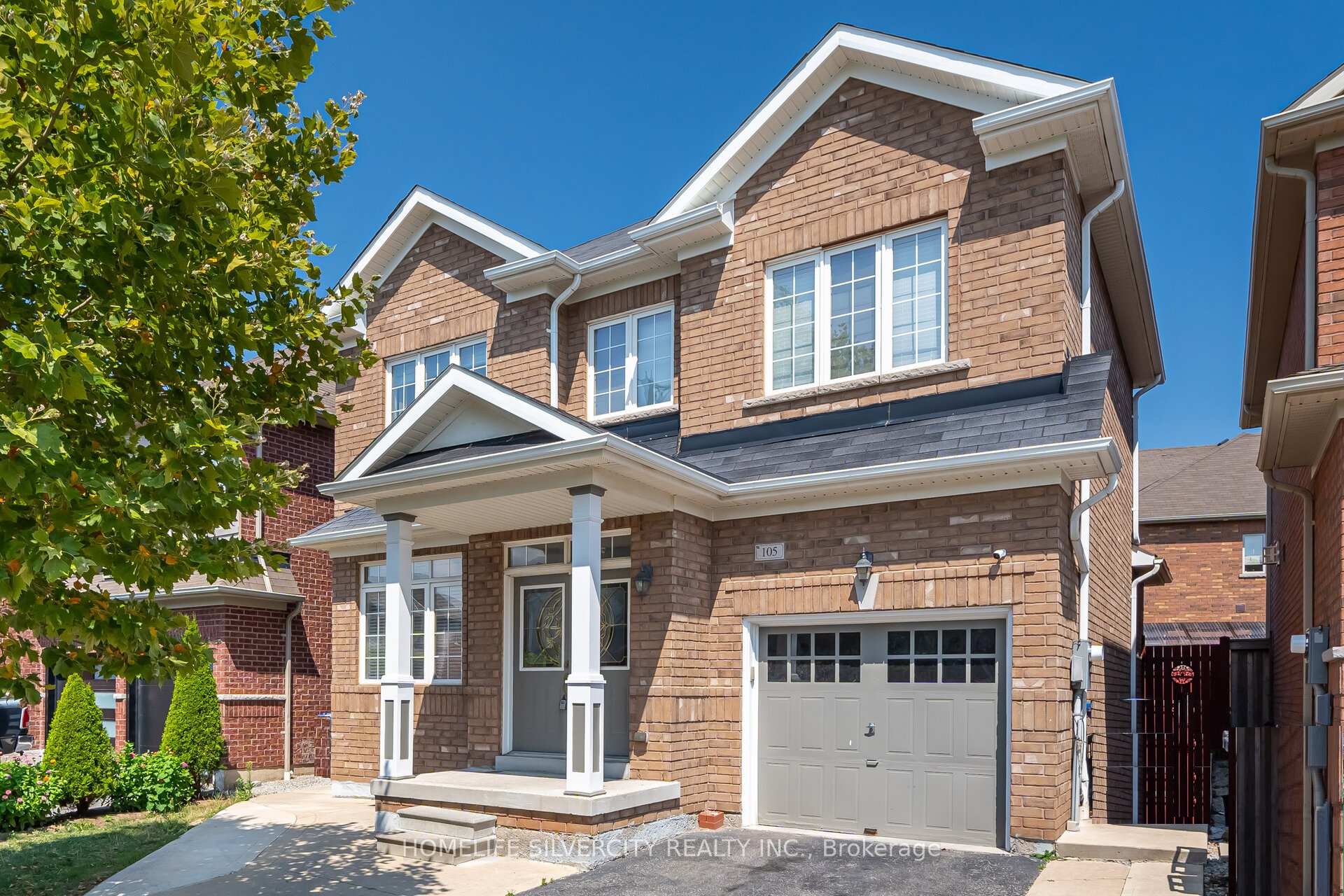 Front of 105 Aylesbury Drive