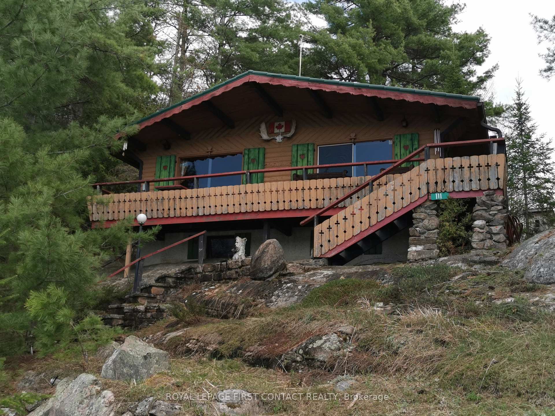 Front of 111 Healey Lake Water
