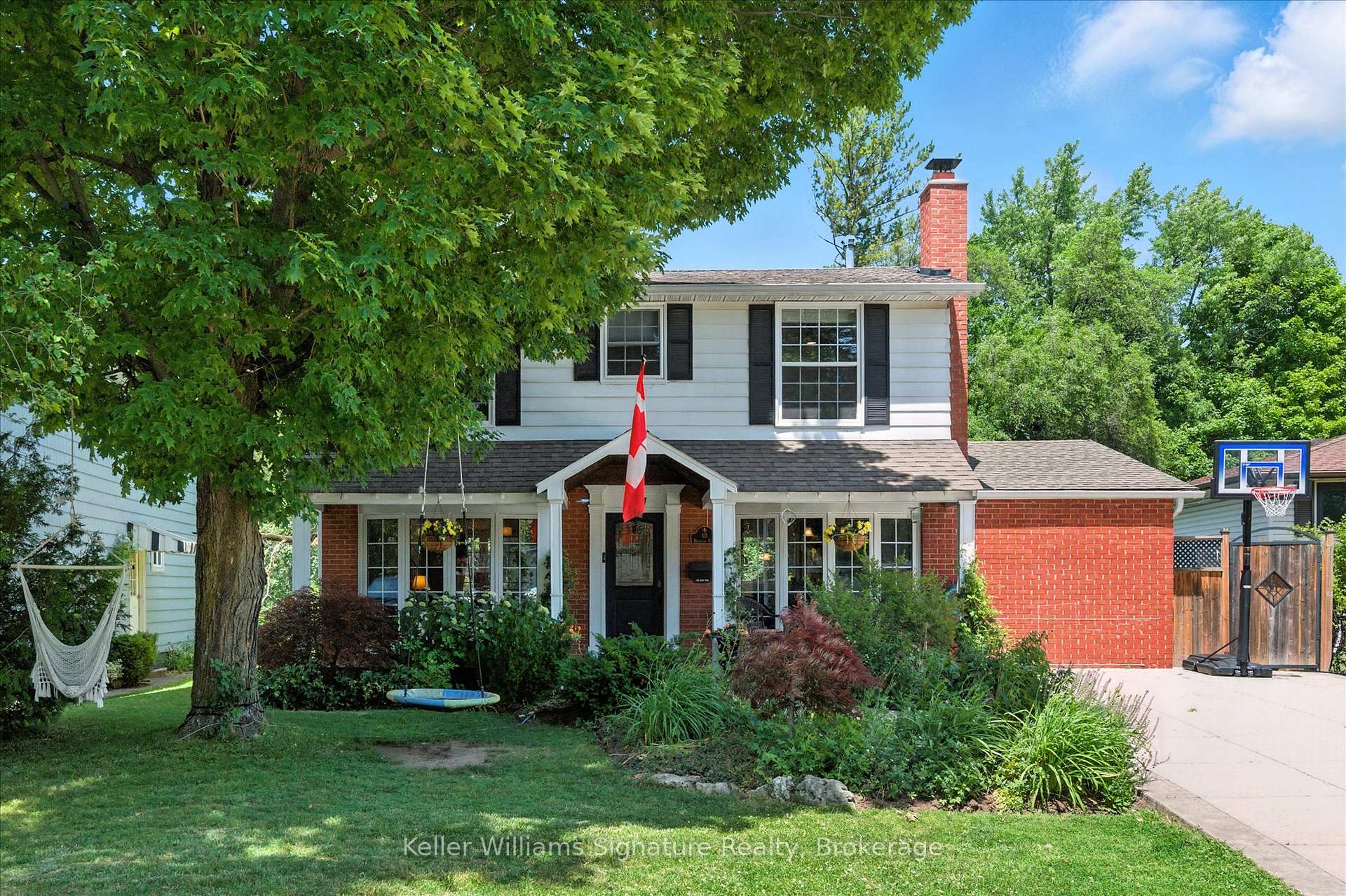 Front of 18 Moonglow Place