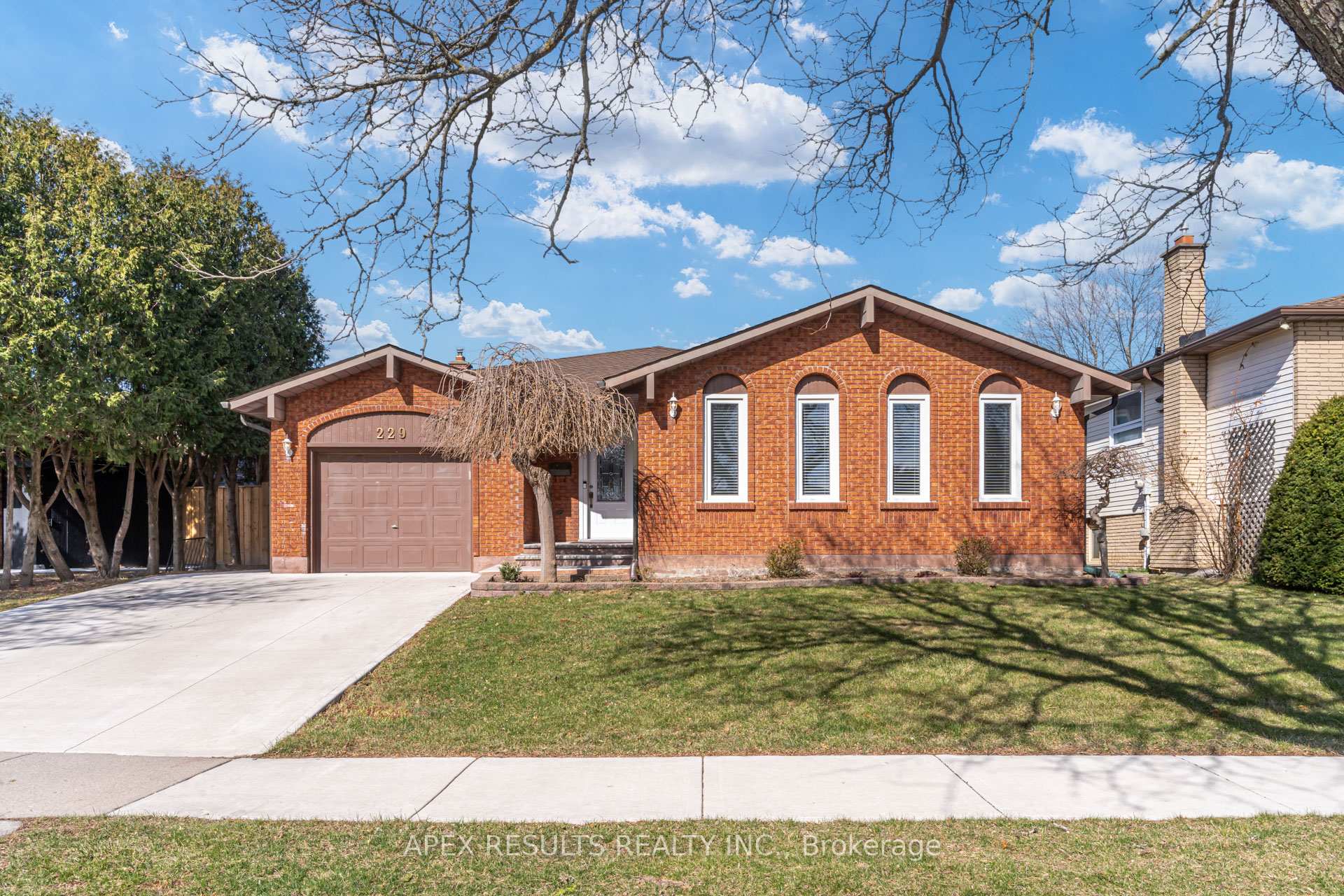 Front of 229 Athenia Drive
