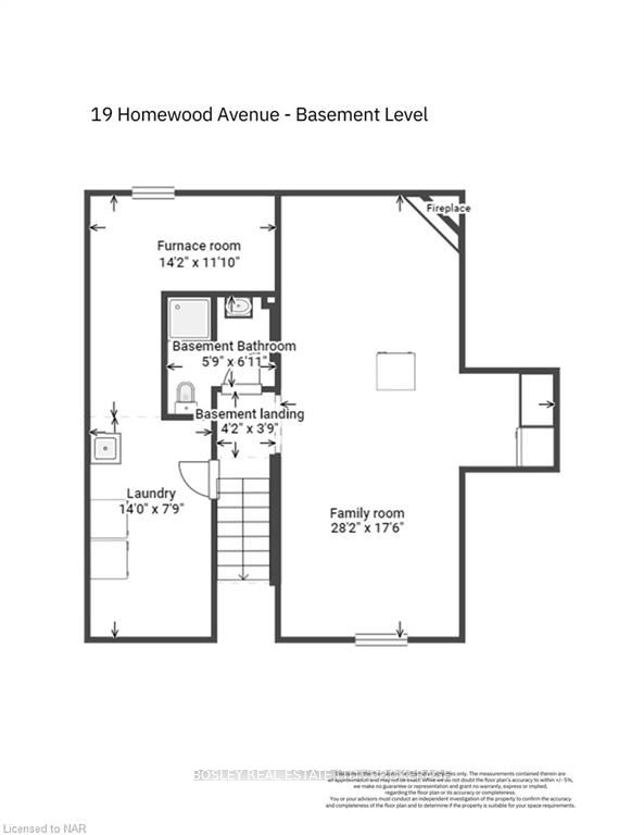 Photo 27 of 19 Homewood Avenue, St. Catharines, Facer — HOMEH