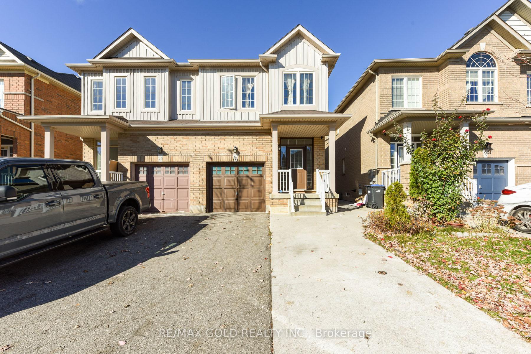 Photo 1 of 86 Crumlin Crescent, Brampton, Credit Valley — HOMEH