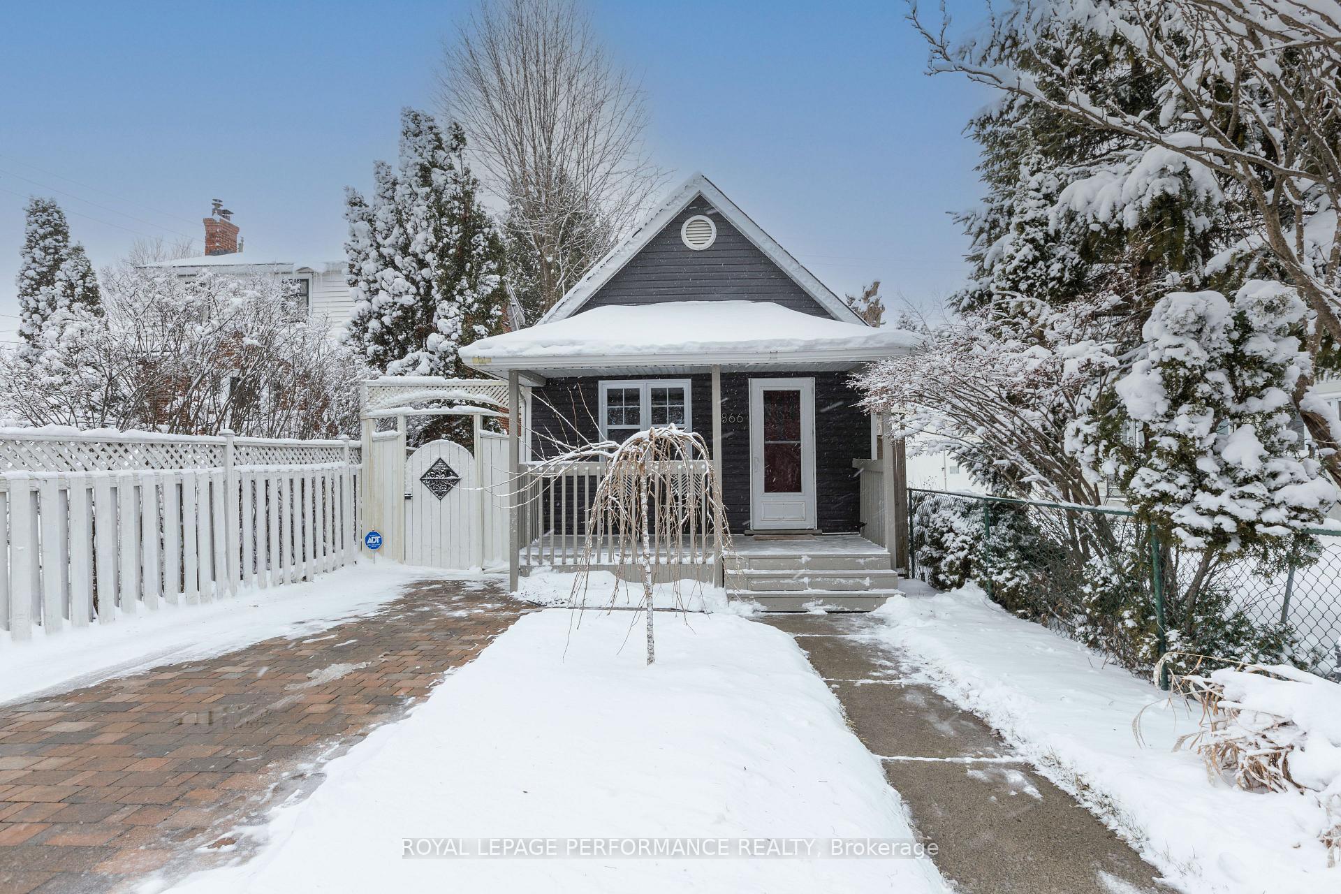 Front of 866 Fisher Avenue