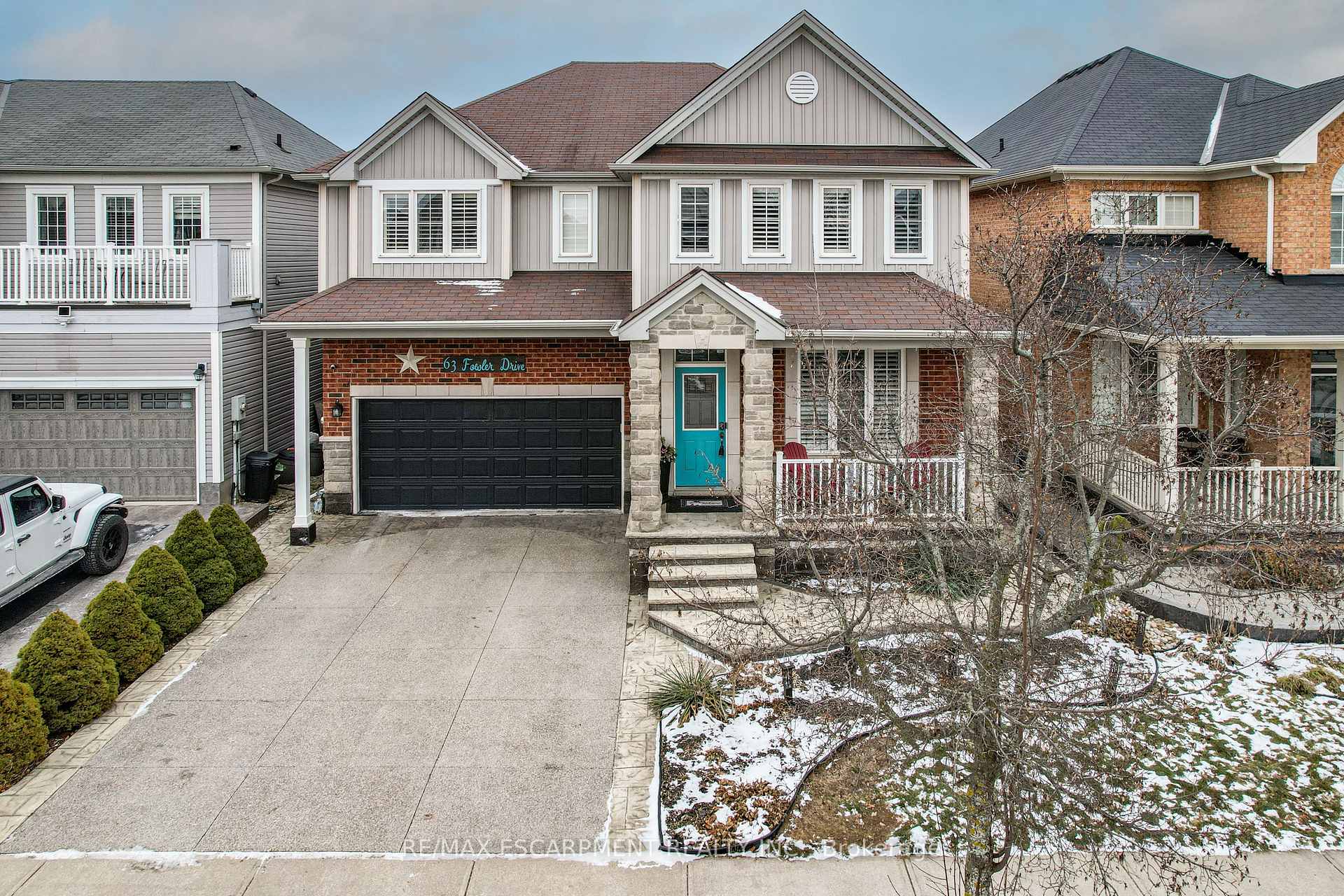 Front of 63 Fowler Drive