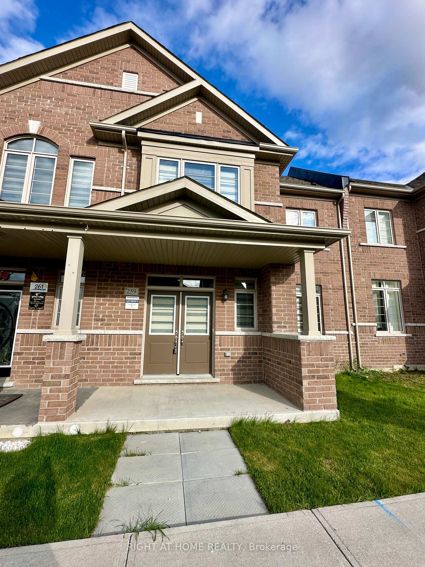 Front of 259 Clockwork Drive