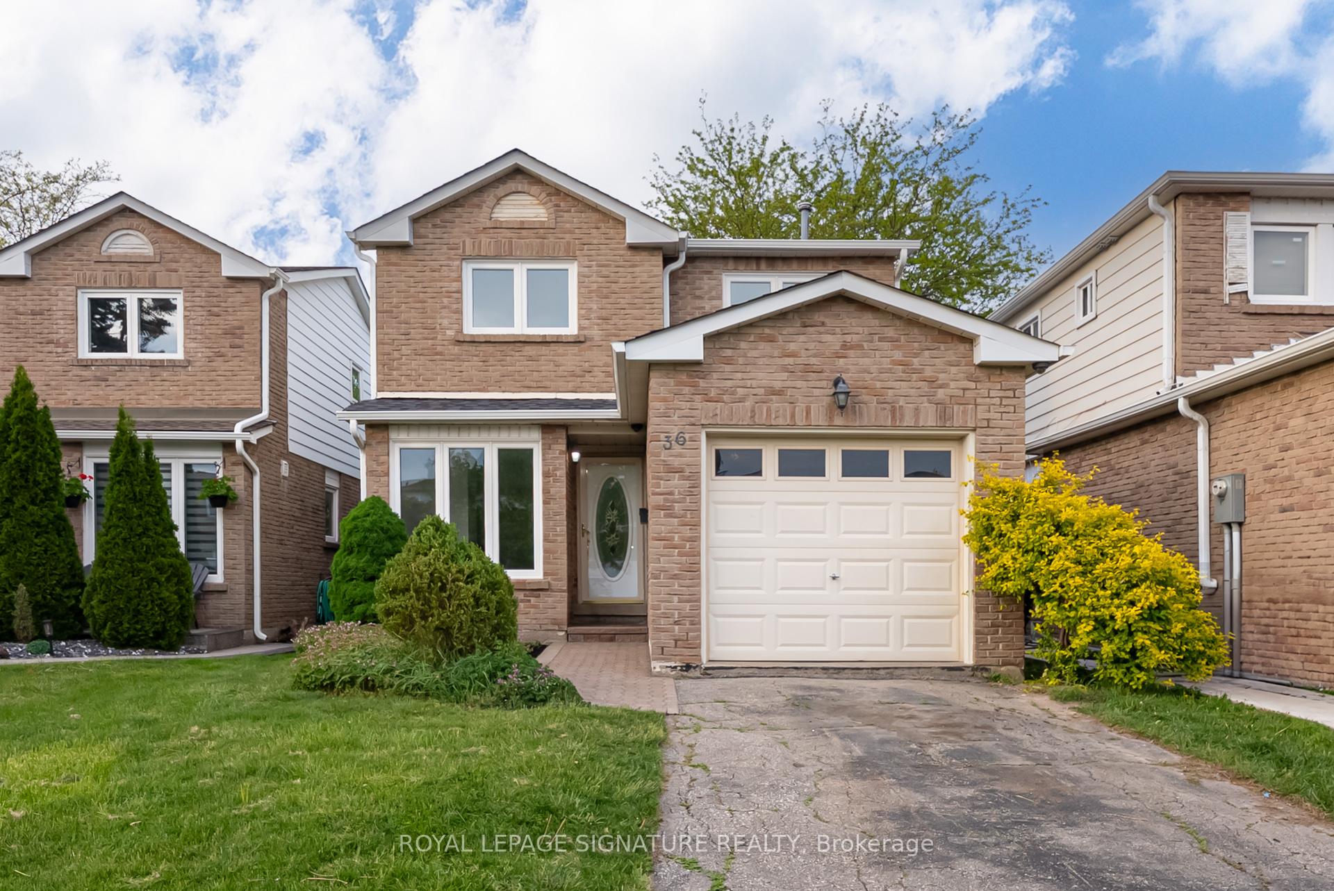 Front of 36 Denlow Drive