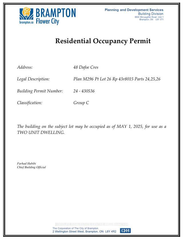 Photo 49 of 48 Dafoe Crescent, Brampton, Fletcher's West — HOMEH