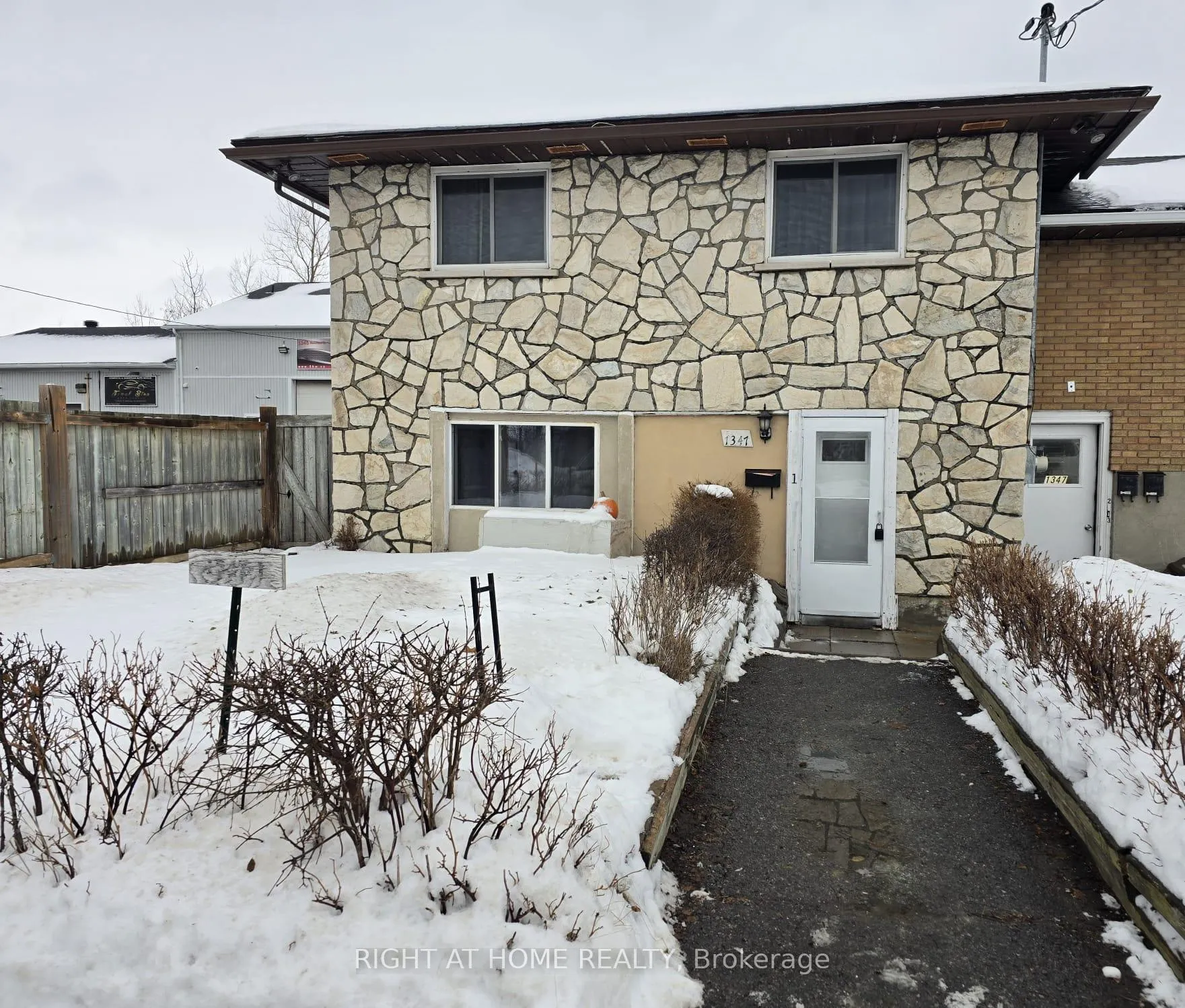 Front of Unit 1347-1, 1351 Marchand Street