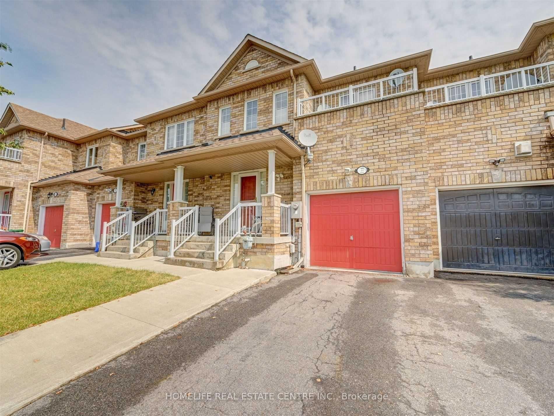 Front of 77 Beavervalley Drive