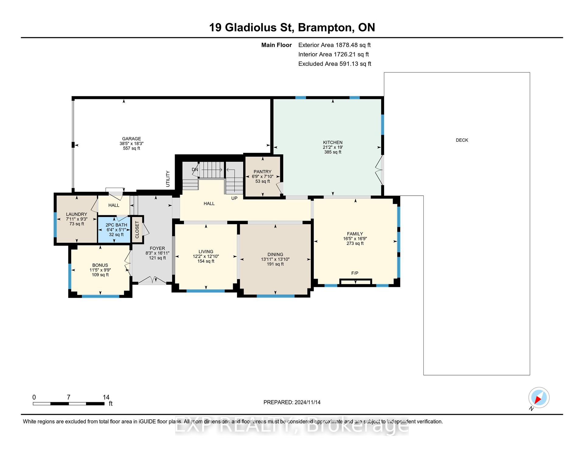 Photo 37 of 19 Gladiolus Street, Brampton, Bram West — HOMEH