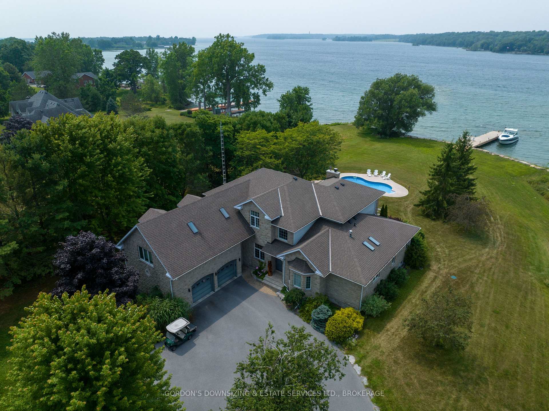Front of 44 Howe Island Drive