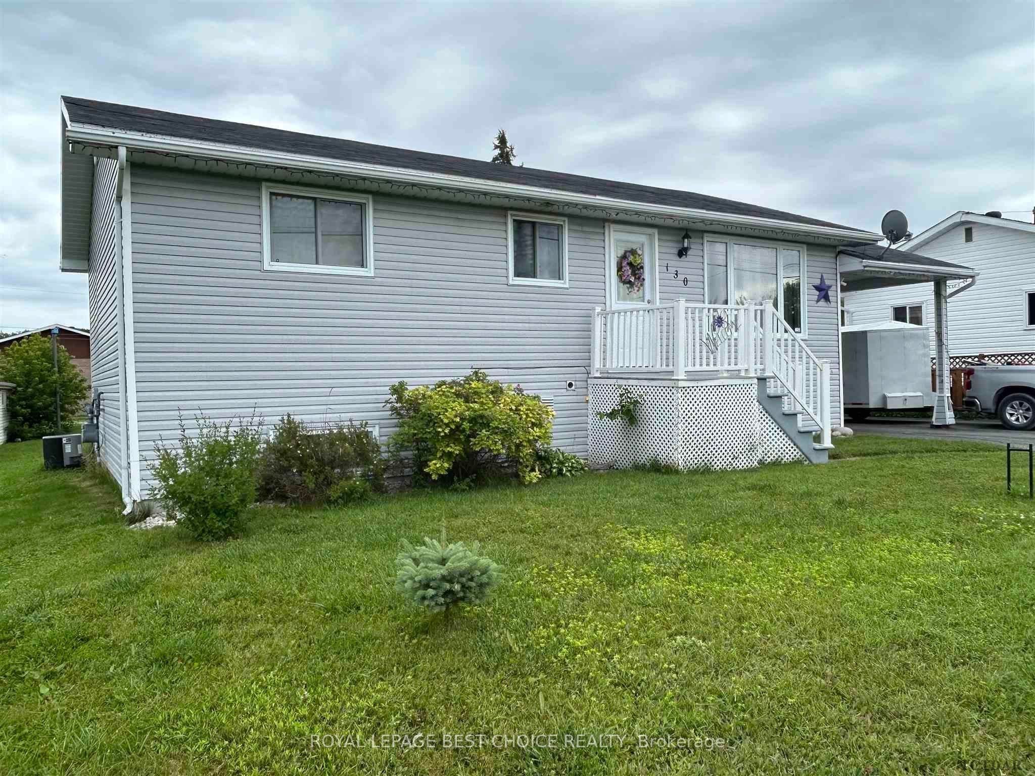 Front of 130 Cross Lake Road