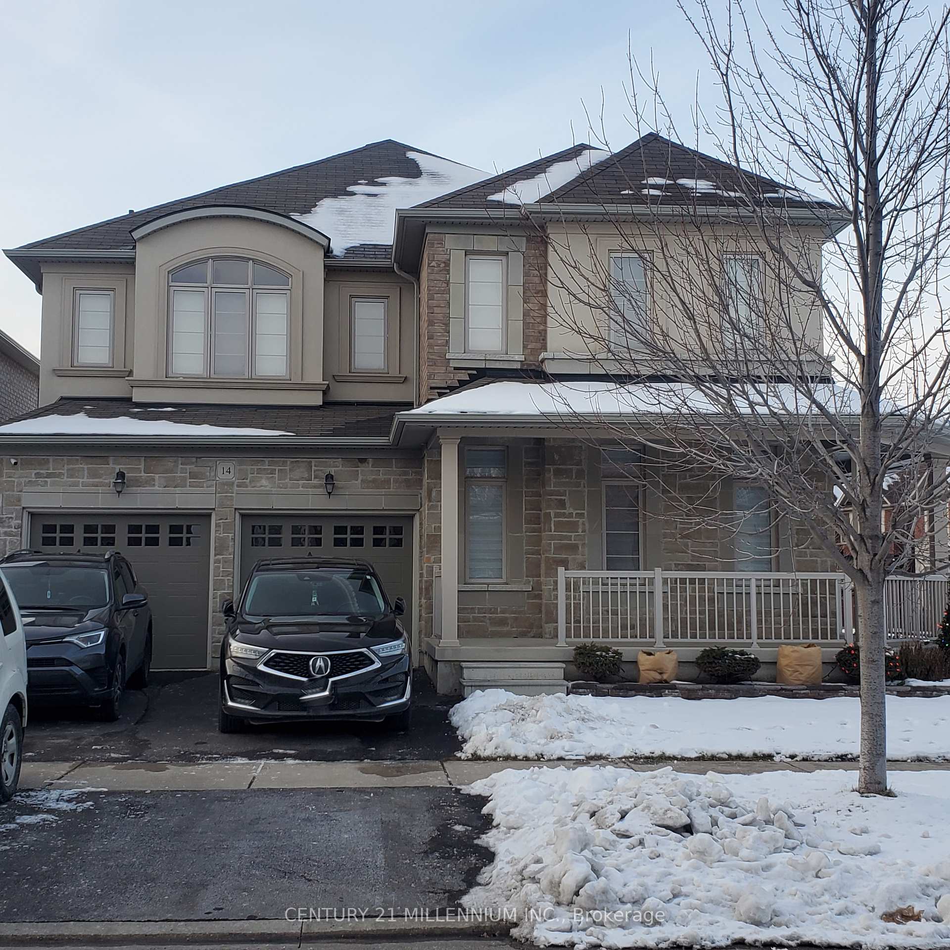 Front of 14 Gosfield Drive