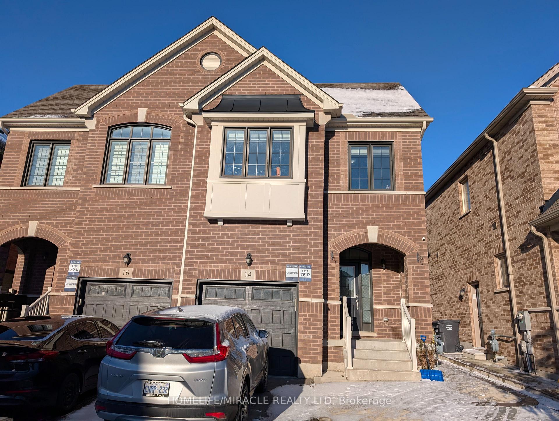 Photo 1 of Unit (Upper), 14 Banner Elk Street, Brampton, Brampton West — HOMEH