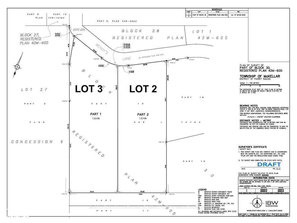 Front of LOT 3 Wendy'S Lane
