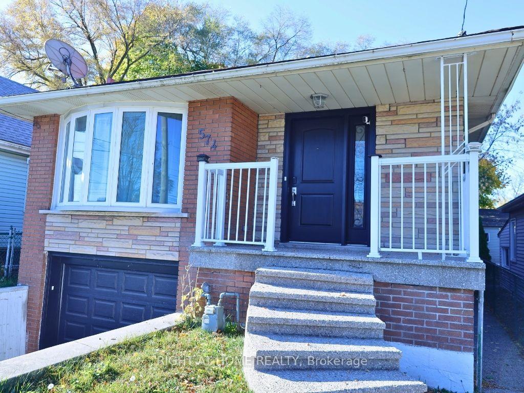 Front of 574 Upper Sherman Avenue
