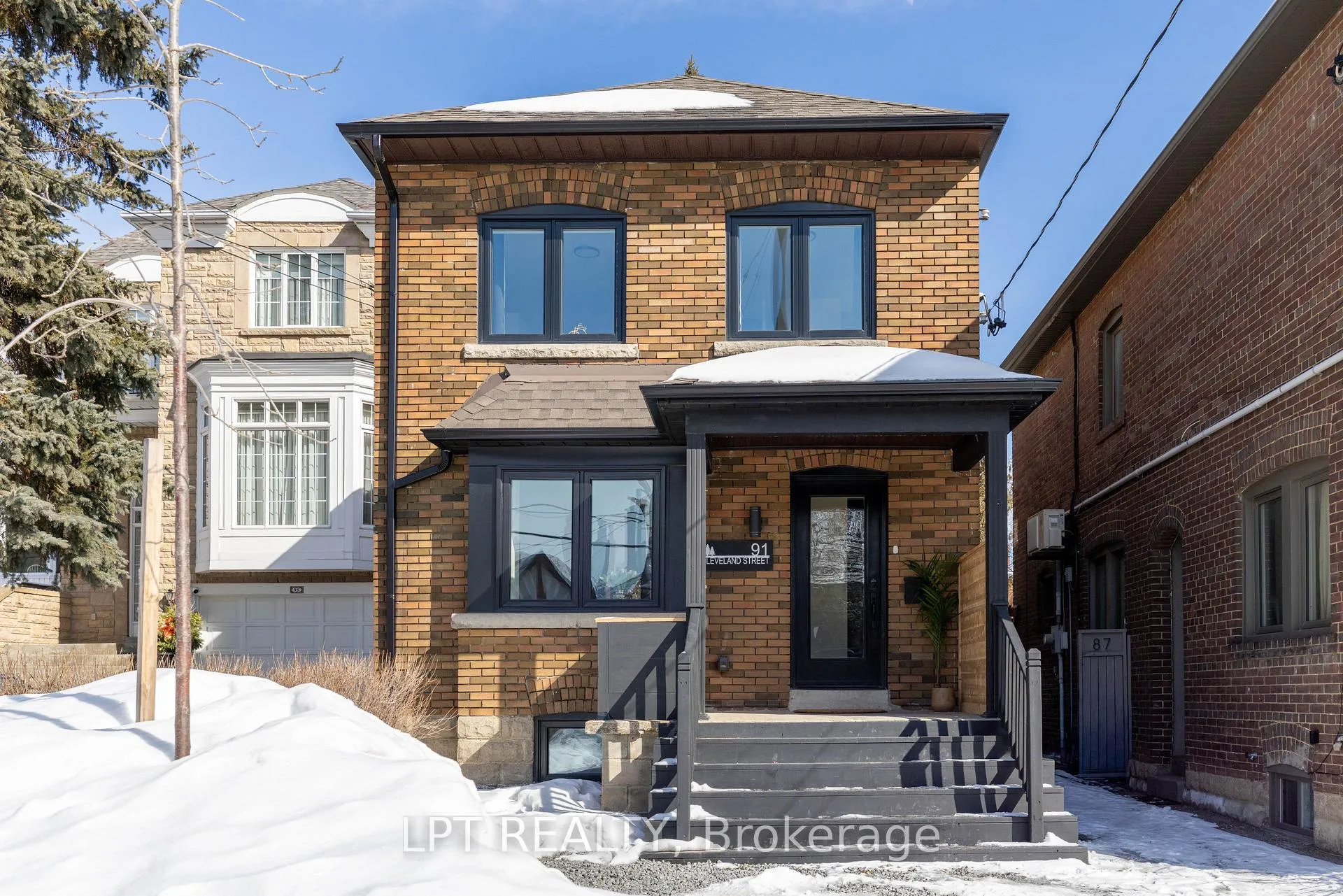 Front of 91 Cleveland Street