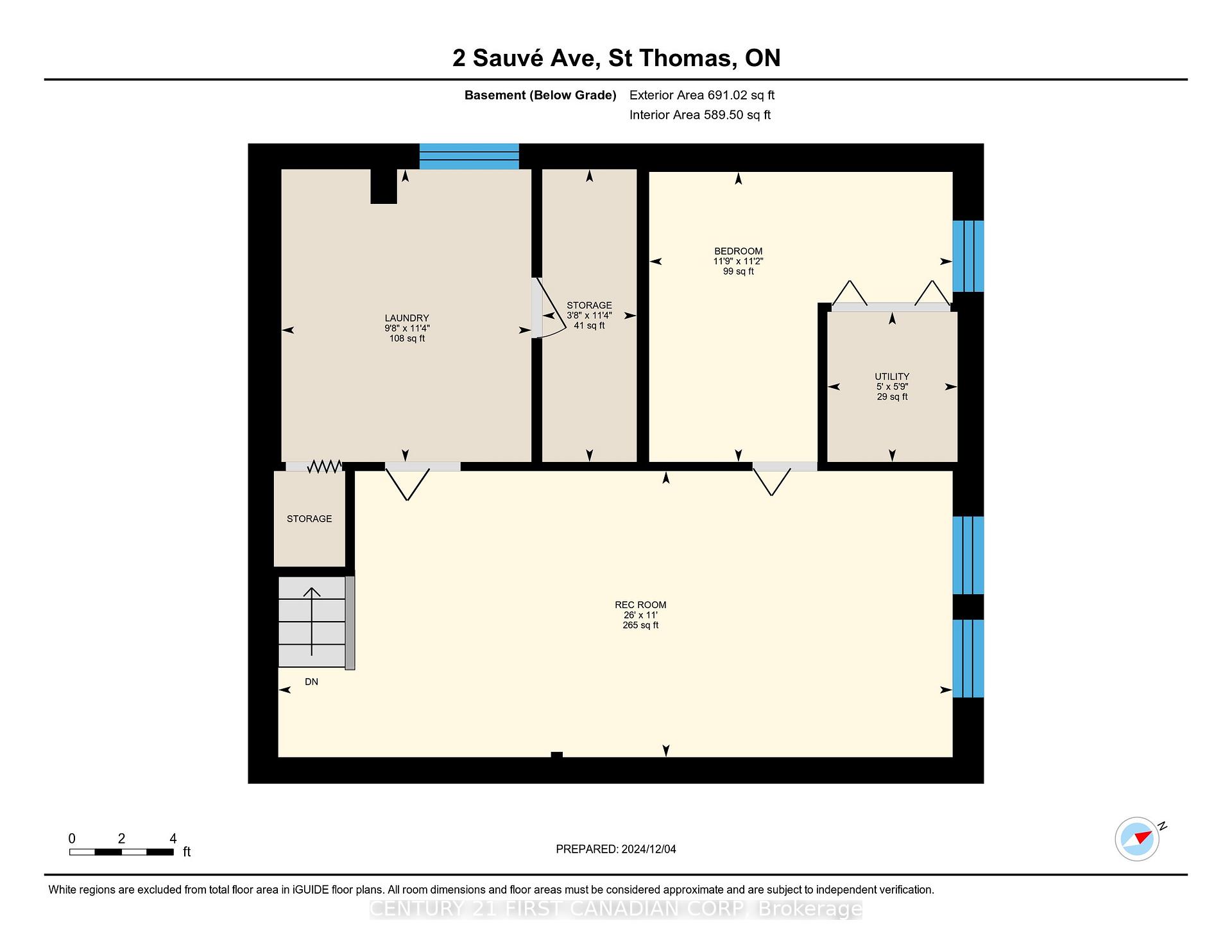 Photo 13 of 2 Sauve Avenue, St. Thomas — HOMEH