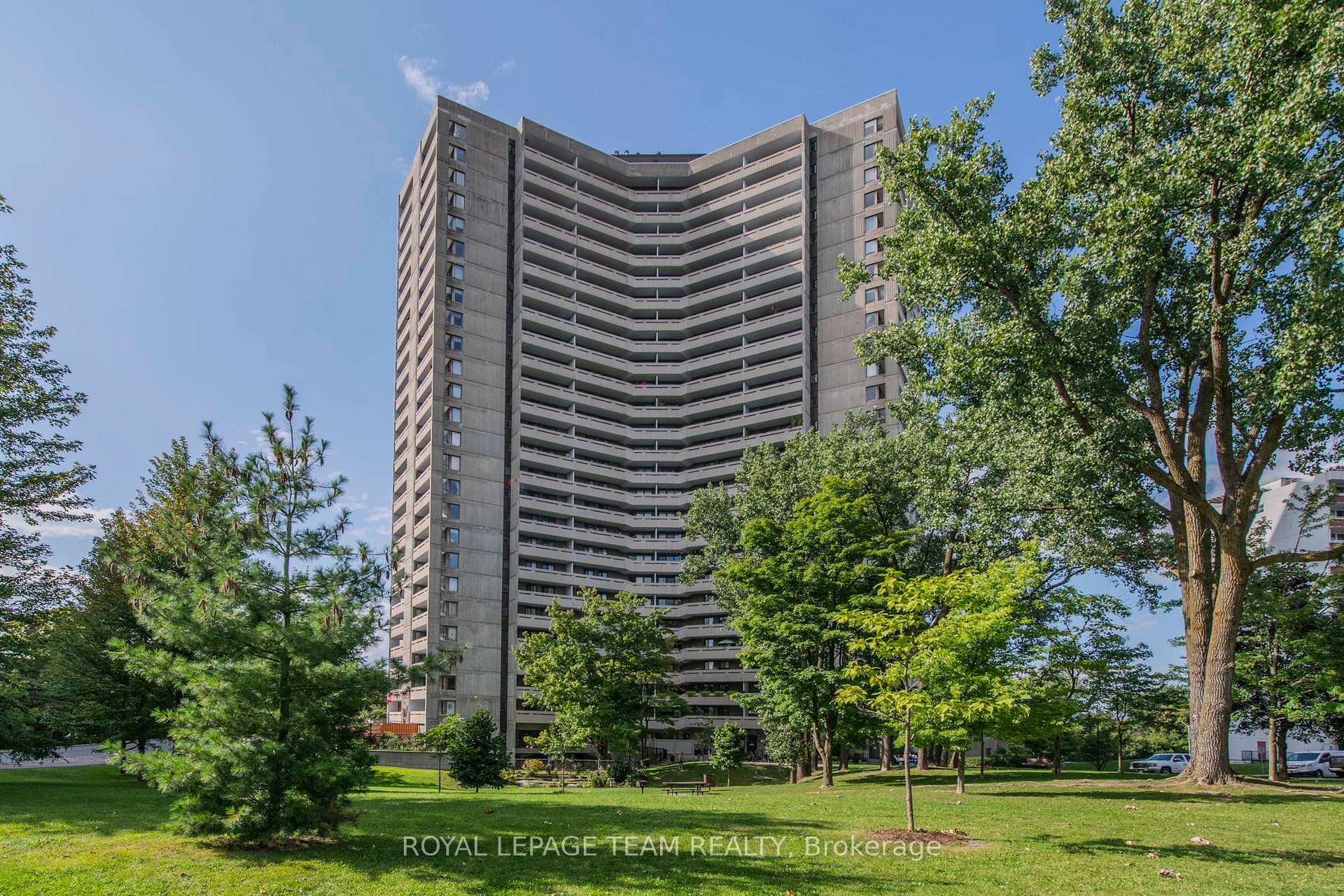 Front of Unit 1101, 1081 Ambleside Drive
