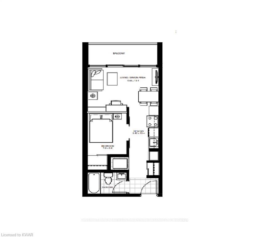 Photo 10 of Unit 406, 257 Hemlock Street, Waterloo, Beechwood/University — HOMEH