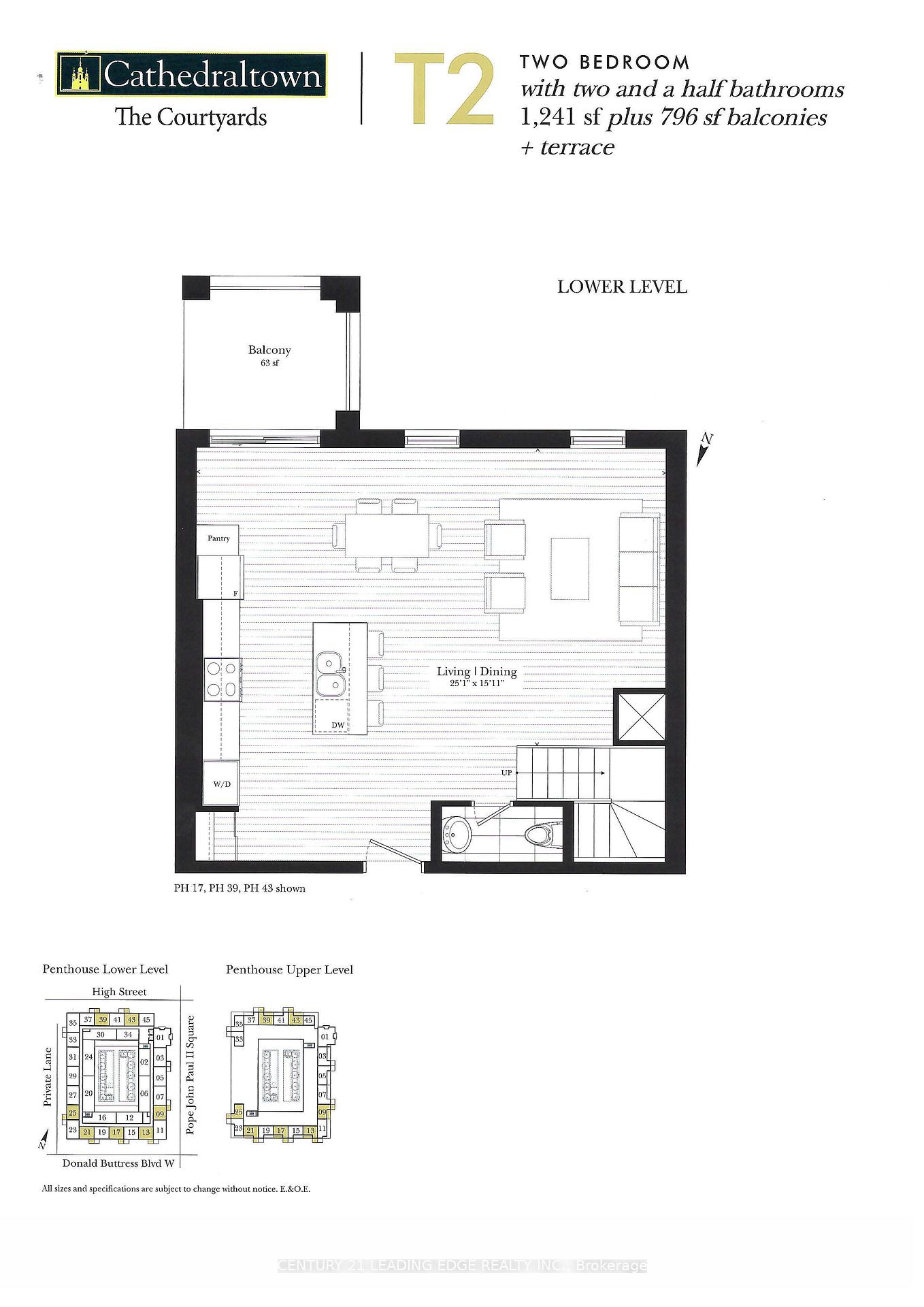 Photo 4 of Unit Ph17, 101 Cathedral High Street, Markham, Cathedraltown — HOMEH