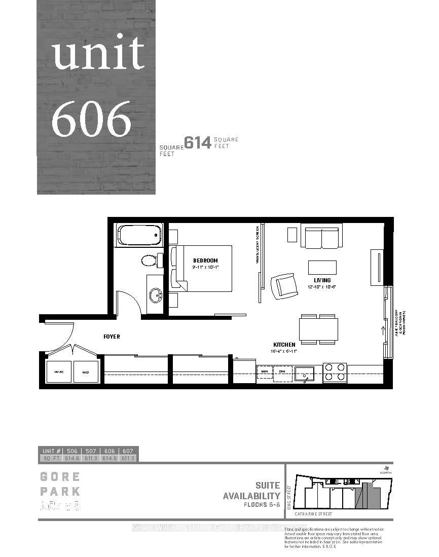 Photo 8 of Unit 606, 121 King Street E, Hamilton, Beasley — HOMEH