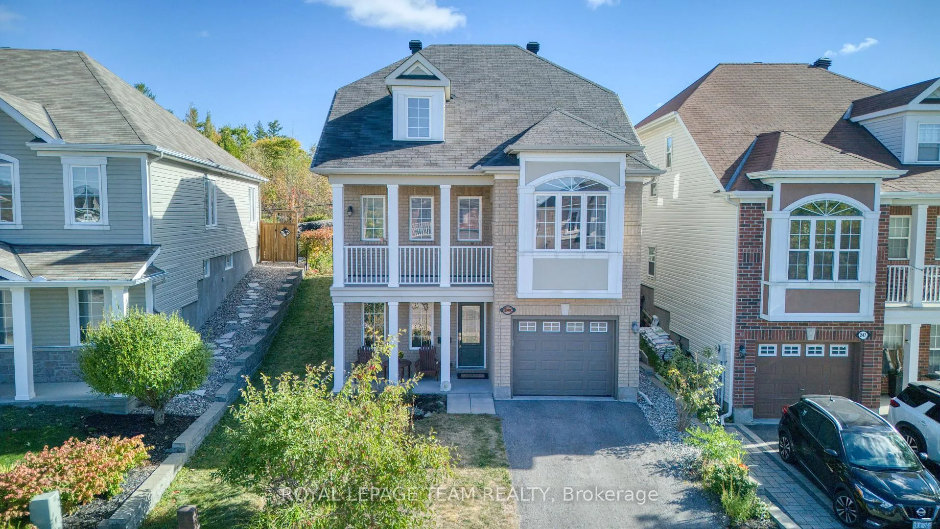 Front of 249 Huntsville Drive