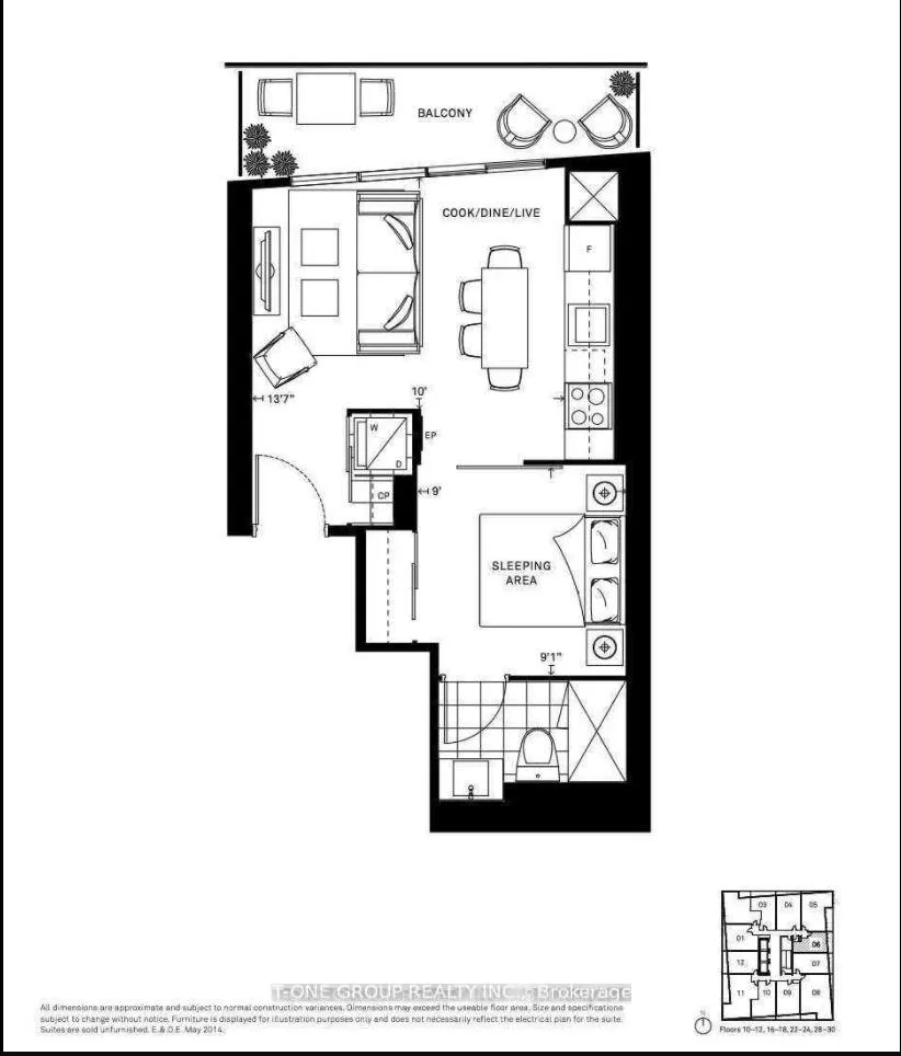 Photo 14 of Unit 1106, 89 Mcgill Street, Toronto, Church-Yonge Corridor — HOMEH