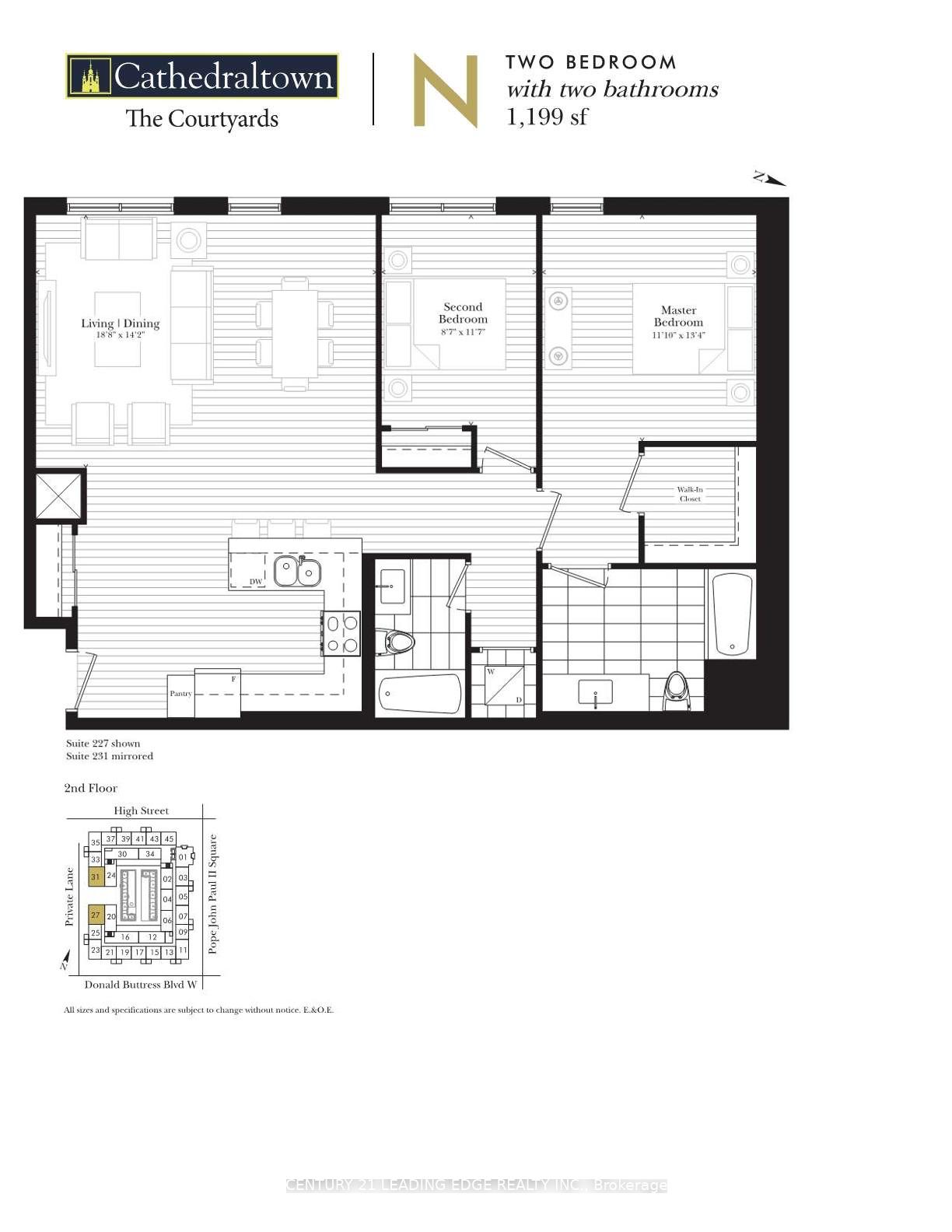 Photo 2 of Unit 227, 101 Cathedral High Street, Markham, Cathedraltown — HOMEH
